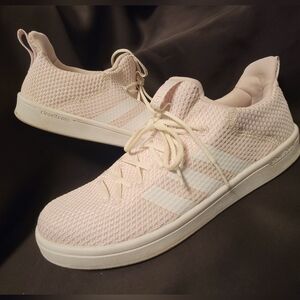 Adidas Light Pink Womens Size 10 Pastel Spring Tennis Shoe Cloudfoam Lightweight